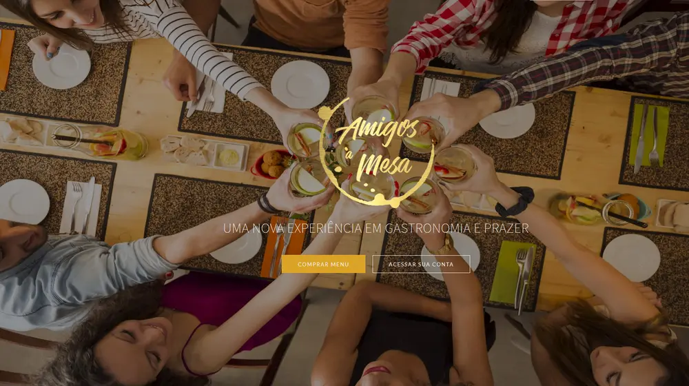 Amigos à Mesa 9658