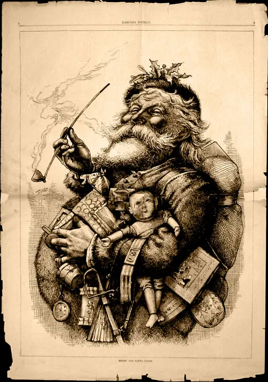 o primeiro papai noel