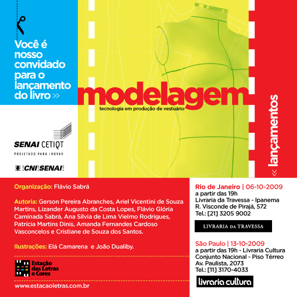 convite rio sao paulo modelagem