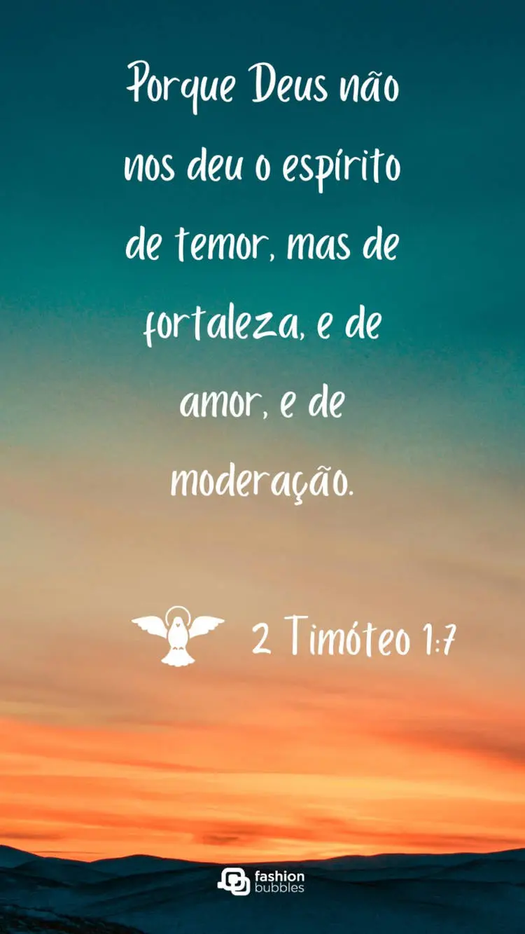 Foto de céu e frase: “Nos selou como sua propriedade e pôs o seu Espírito em nossos corações como garantia do que está por vir.” (2 Coríntios 1:22)