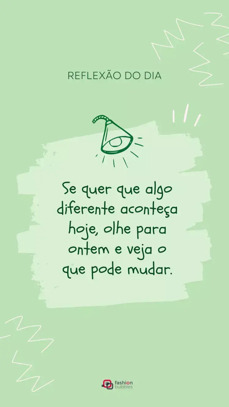 Frase de reflexão do dia 
