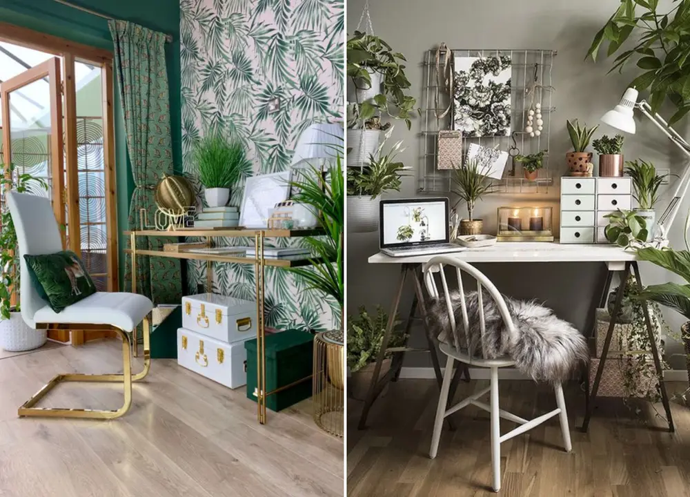 Cores para home office - verde