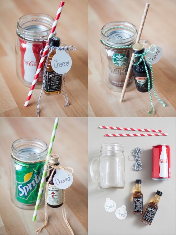 Ideias de potes com bebidas