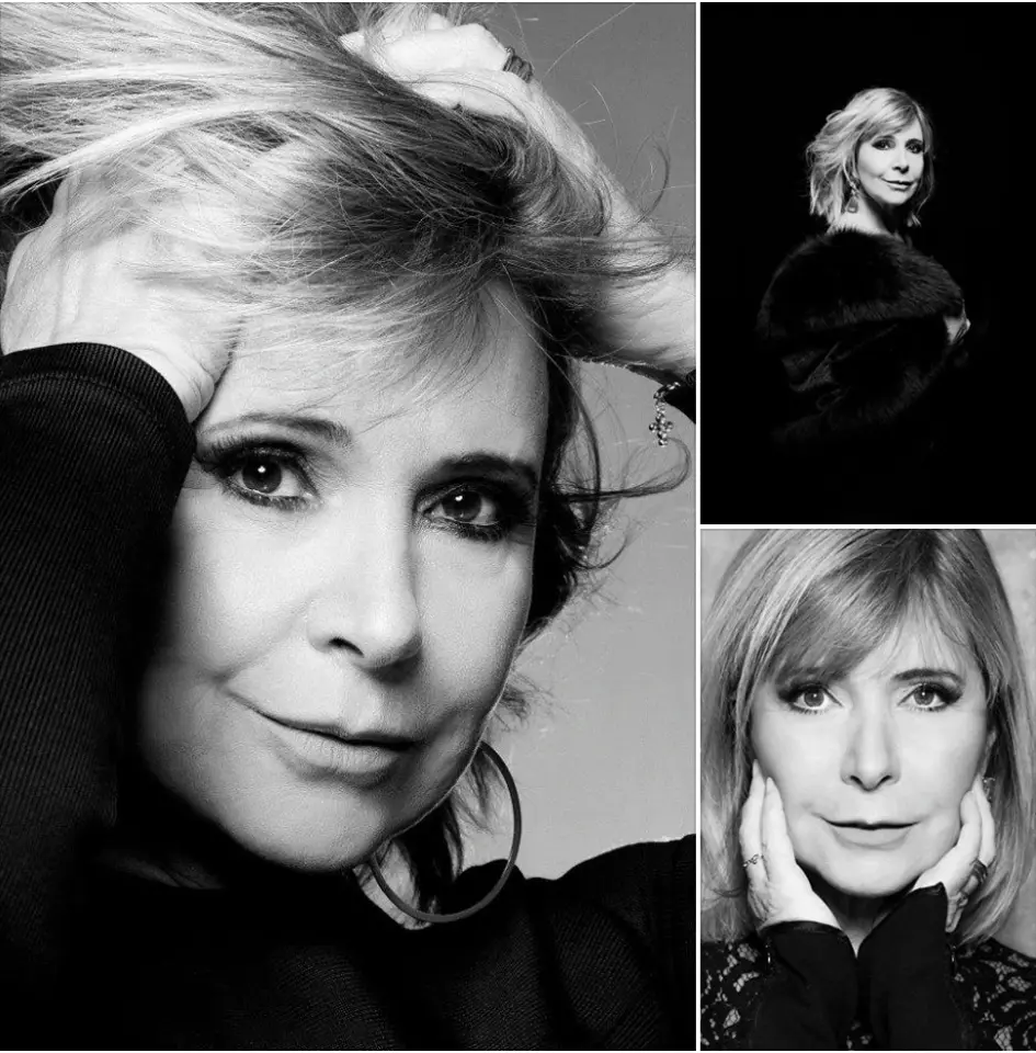 Montagem com fotos de mulheres maduras, não-modelos