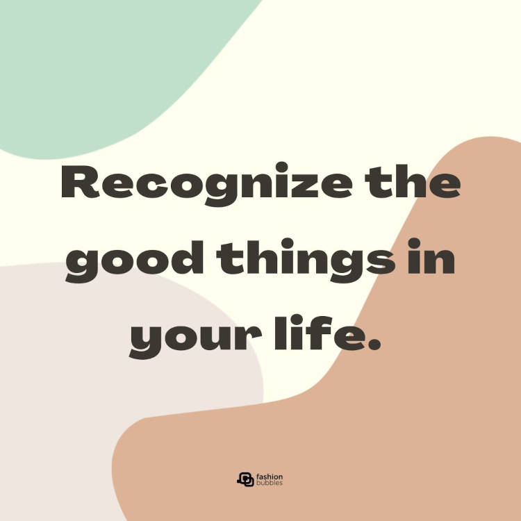 good Things in life