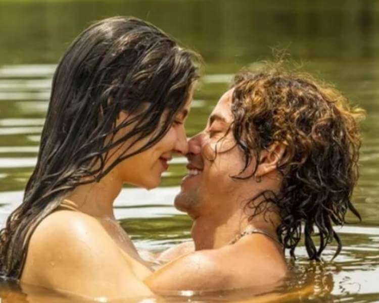 personagens Juma e Joventino da novela Pantanal. Foto personagens Juma e Joventino.