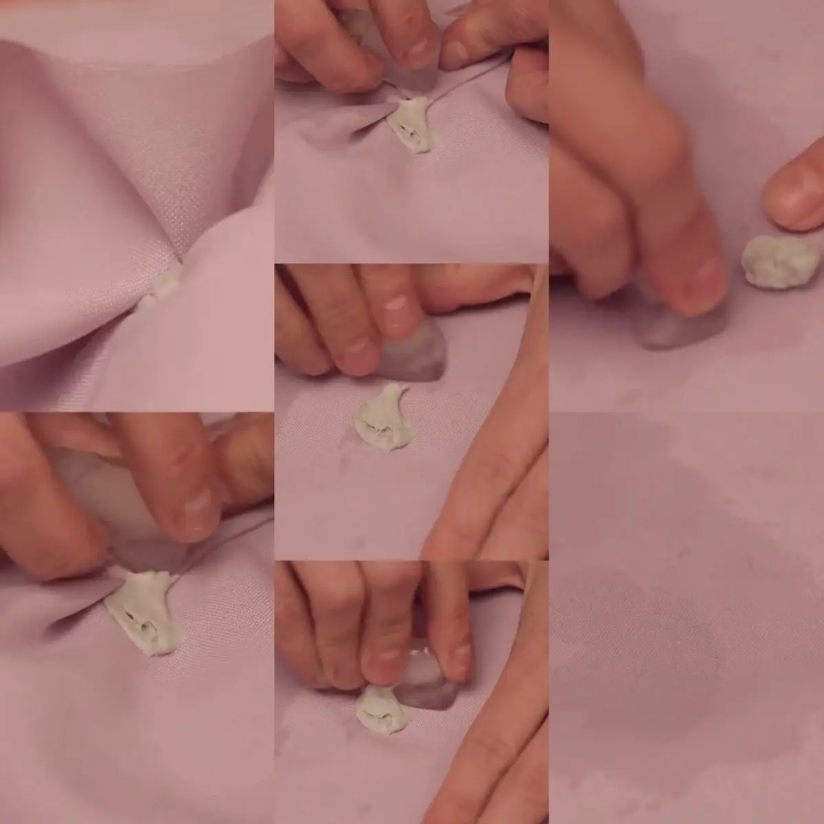Como tirar chiclete de roupa