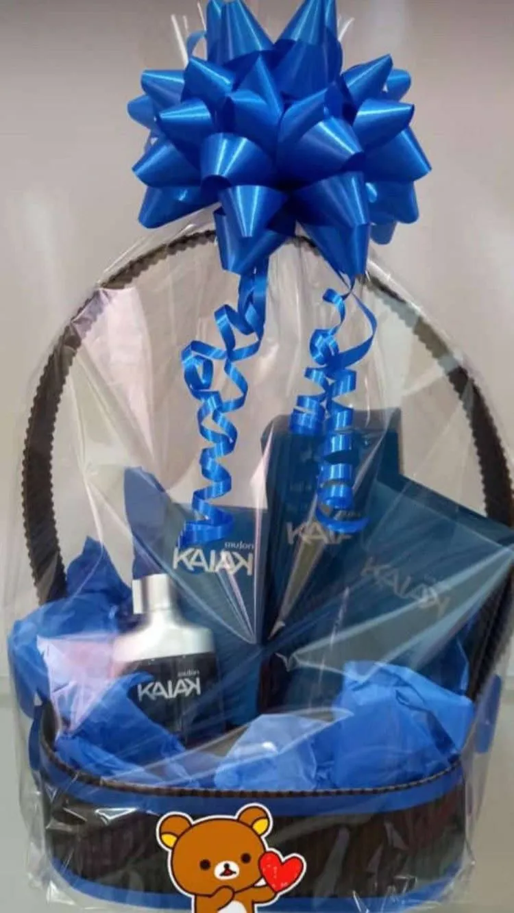 Cesta Dia dos Pais com perfume