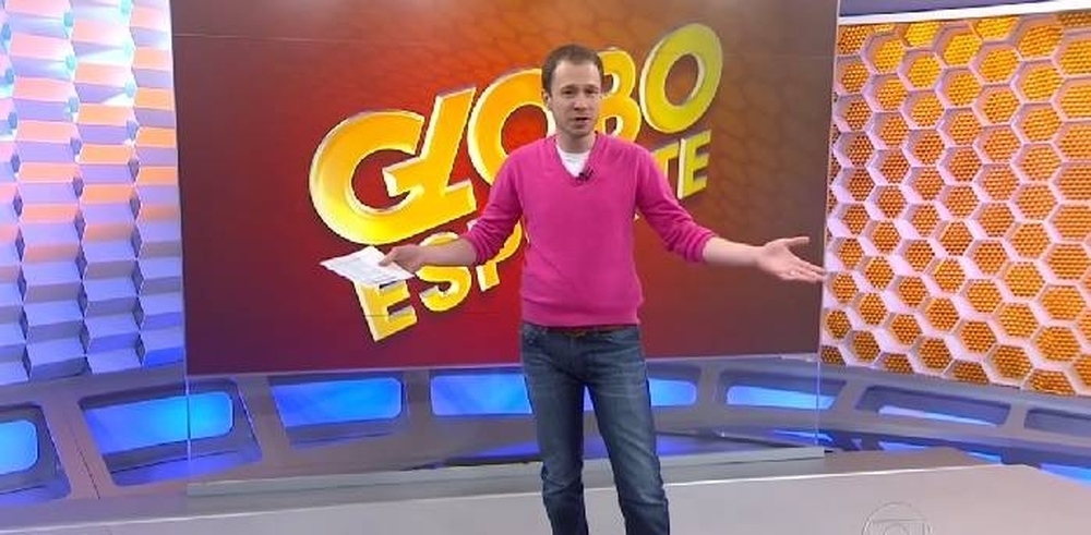 Na época em que apresentava ao Globo Esporte - Reprodução