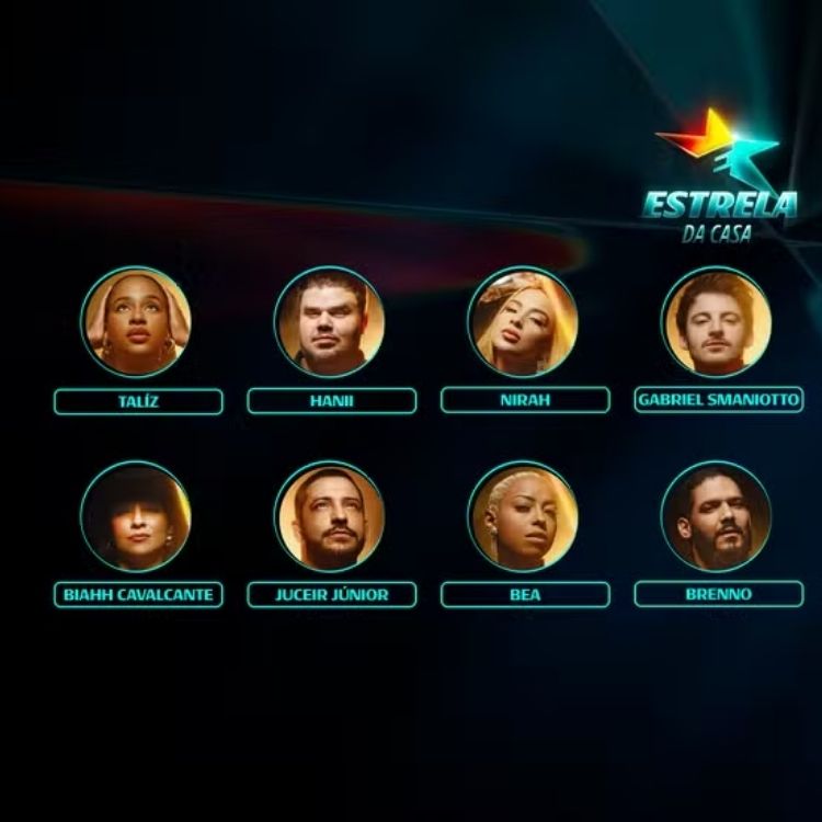 Participantes Estrela da Casa