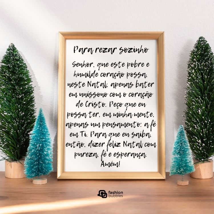 para rezar sozinho