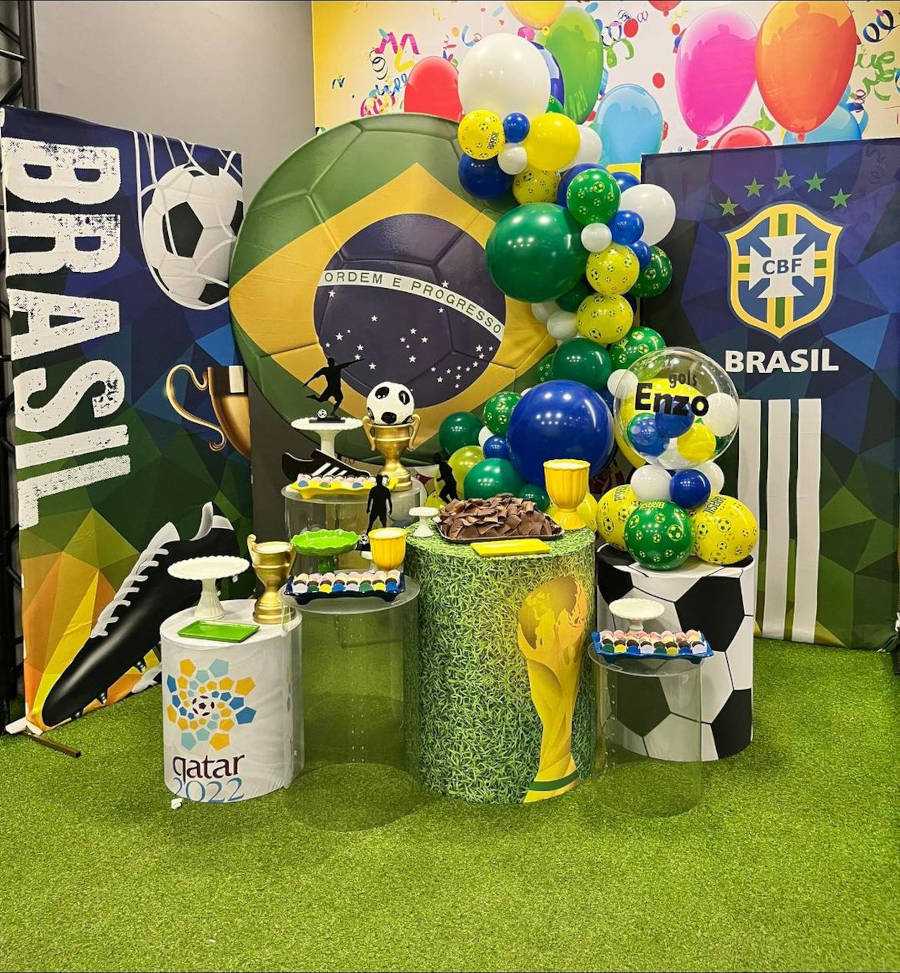 Festa da Copa do Mundo.