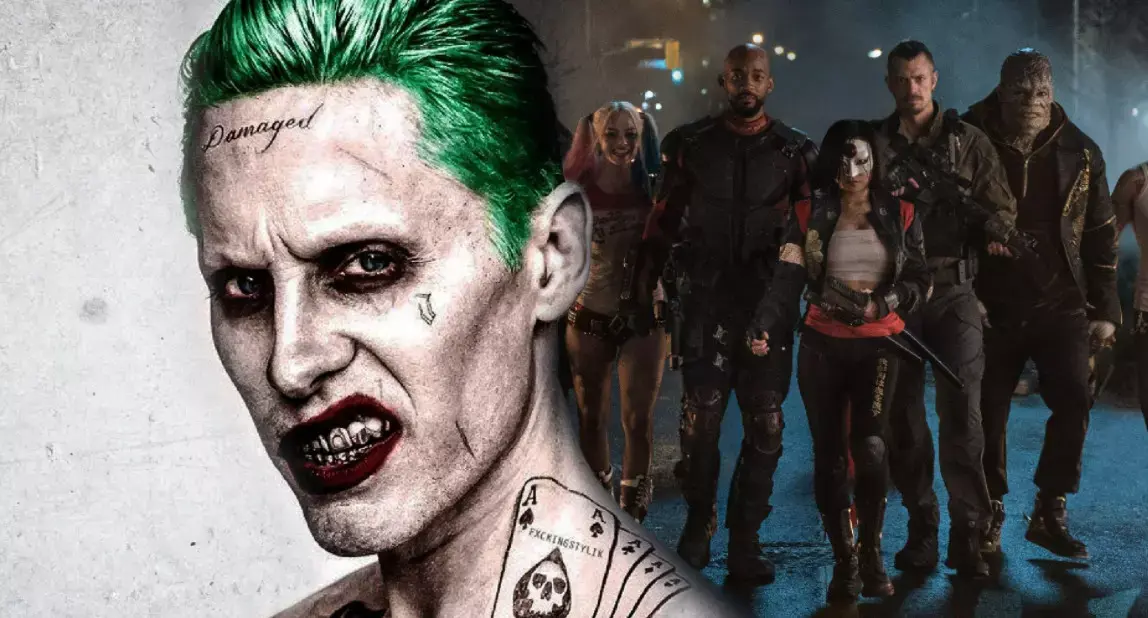 Montagem do filme "Esquadrão Suicida"