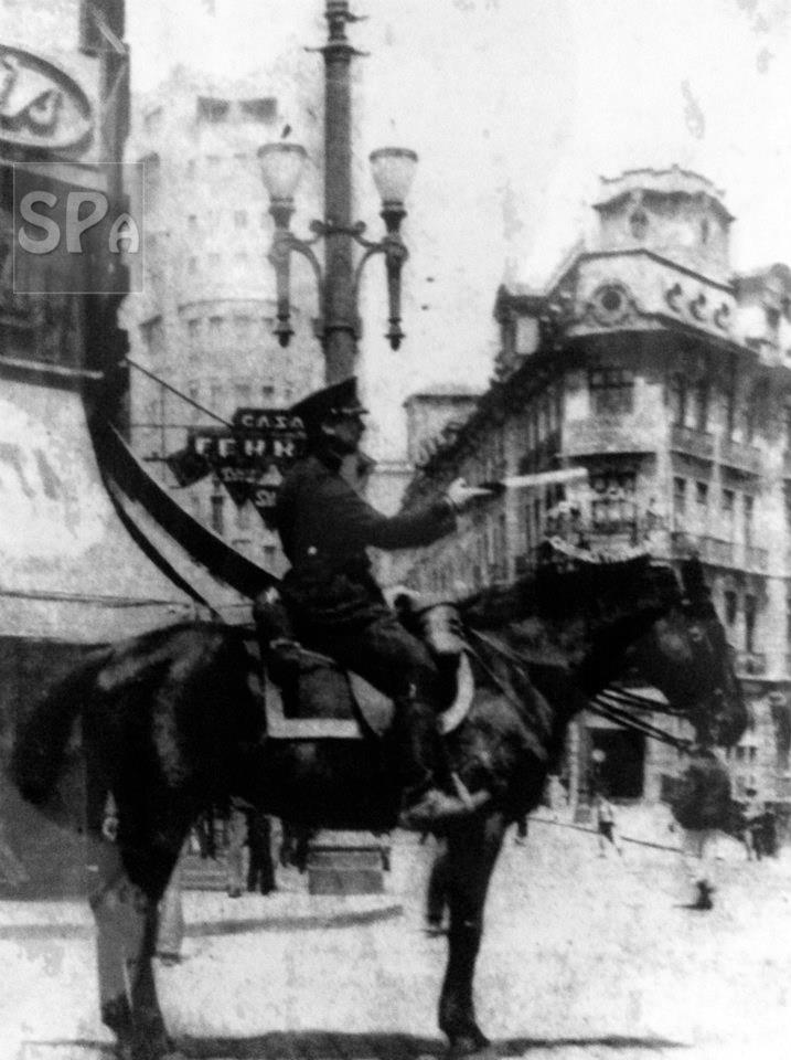 rua Líbero Badaró em 1928