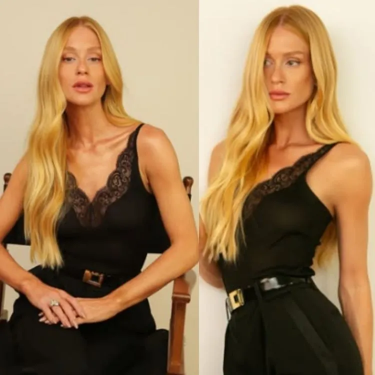 Marina Ruy Barbosa fica loira e abandona ruivo