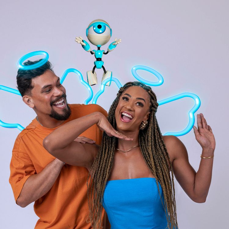 Aline e Vinícius no BBB 25 