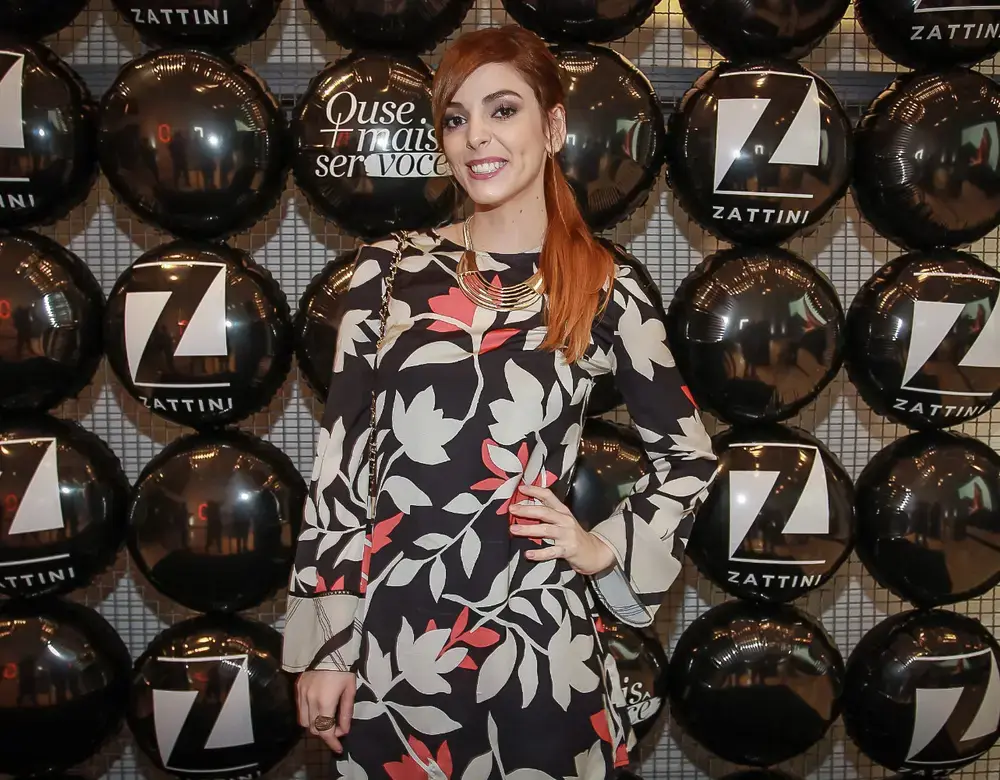 Titi Muller em evento da Zattini