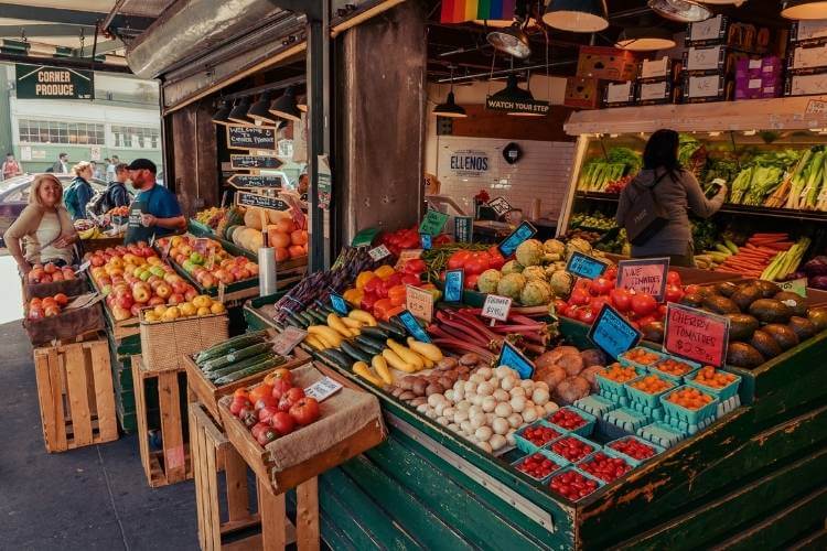 barraca de feira