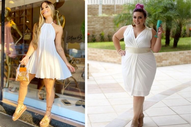 Vestidos com a cintura marcada