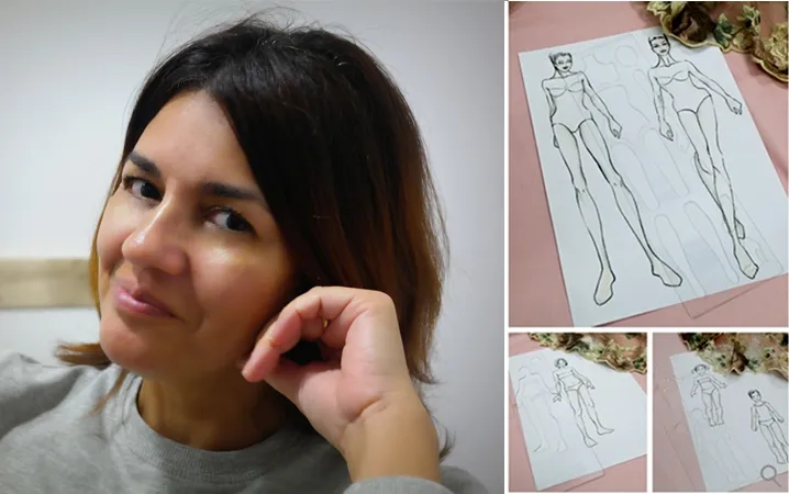 desenho de moda