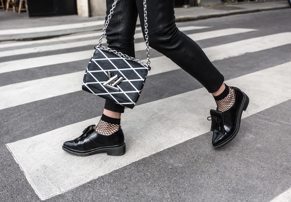 endência meia arrastão: street style