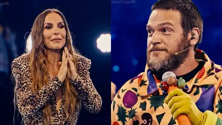 Emilio Dantas no The Masked Singer Brasil.