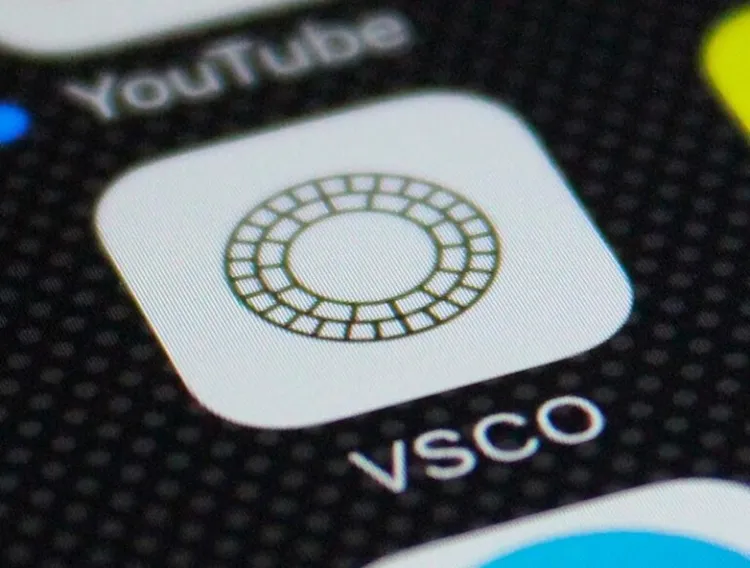 VSCO, aplicativo.
