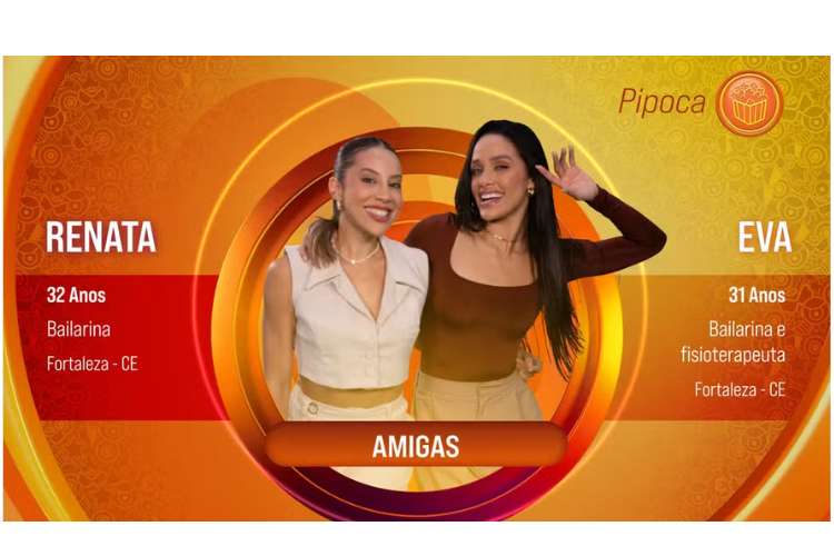 eva e renata no BBB 25