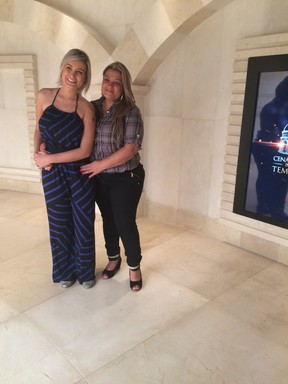 Andressa Urach e a mãe - Reprodução