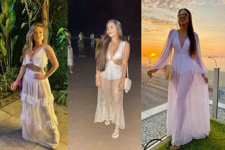 Looks para as festas de fim de ano: transparência é tendência!