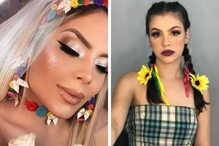 Maquiagem para festa junina