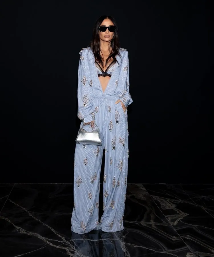 Silvia Braz, uma das brasileiras convidadas para os desfiles da Milão Fashion Week Outono Inverno 2026