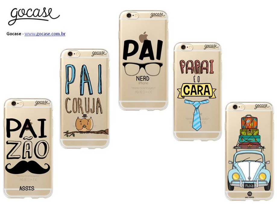 Capinhas de celular dia dos pais gocase