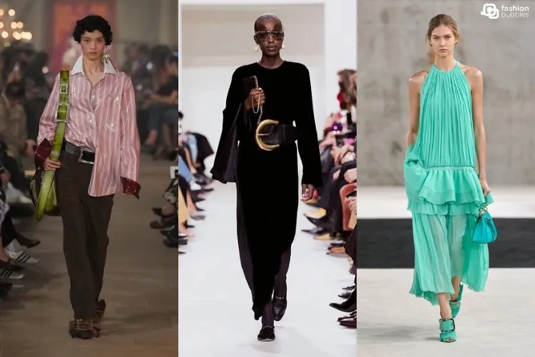 Fivela é uma das tendências da Paris Fashion Week Primavera Verão 2027