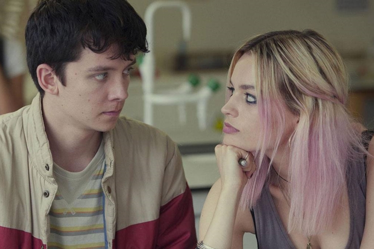 Foto da série "Sex Education", da Netflix.