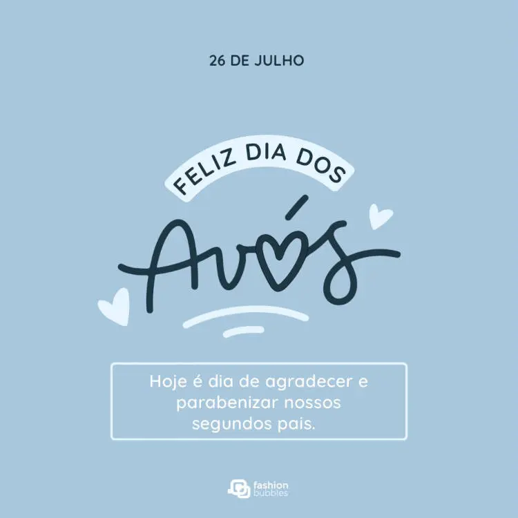 Frase para parabenizar os avós