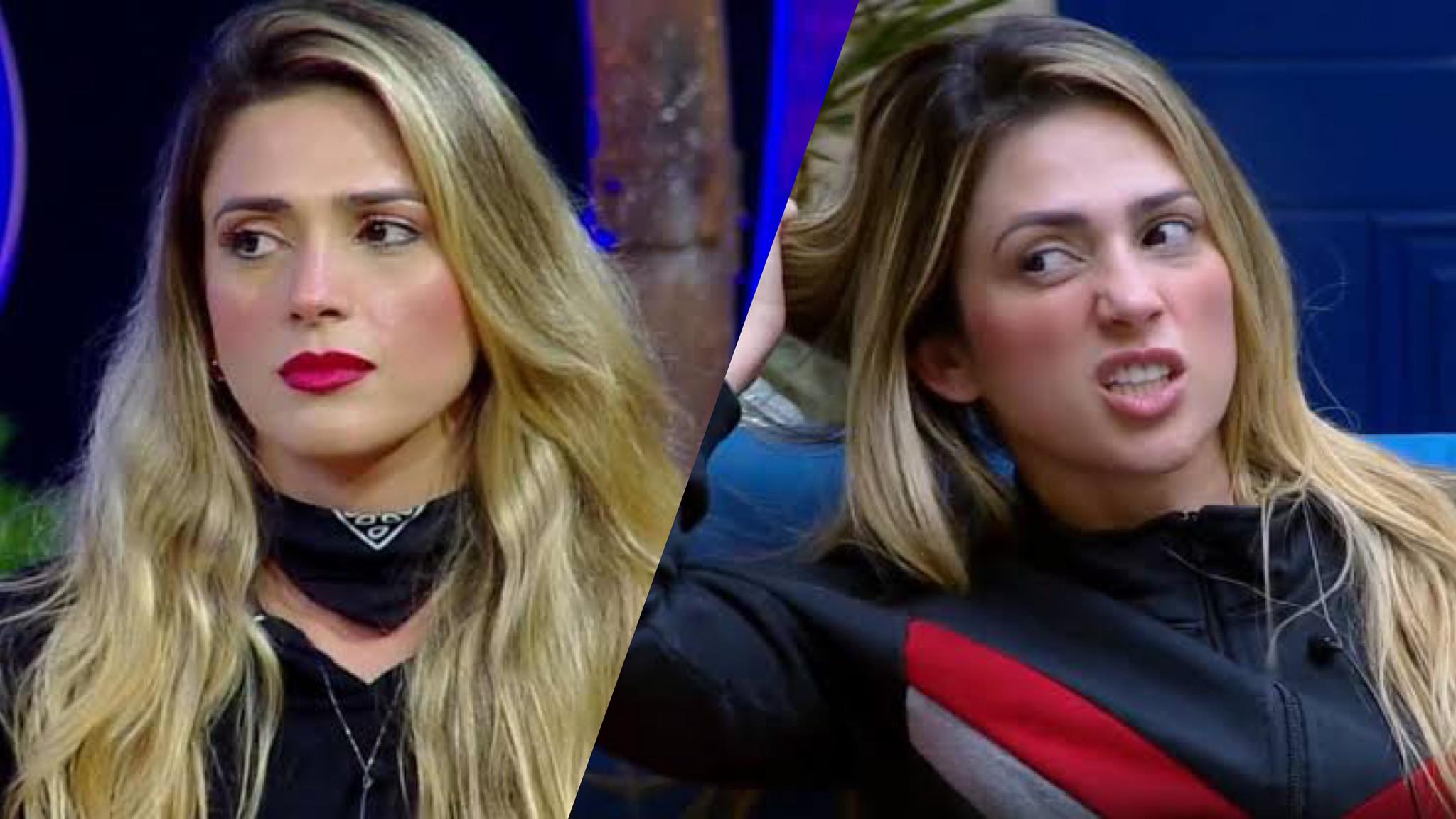 Nadja Pessoa participou de A Fazenda 10, em 2018, mas acabou expulsa. Fonte: Montagem/Fashion Bubbles