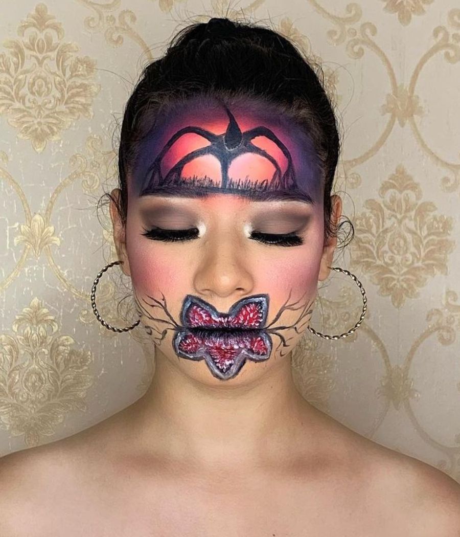 Maquiagem de Stranger Things para o Halloween
