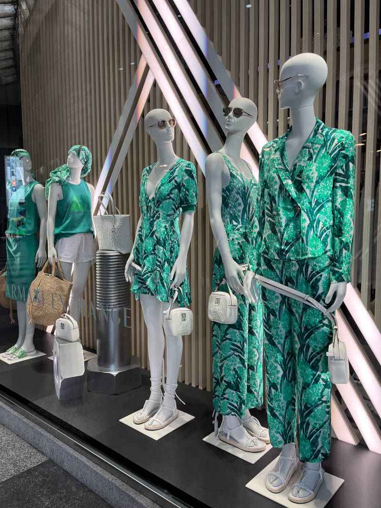 Armani Exchange: Vitrine Milão para o Verão 2023