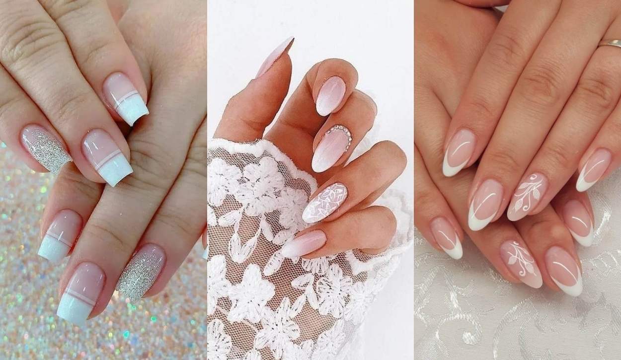 Foto de unhas para noivas.