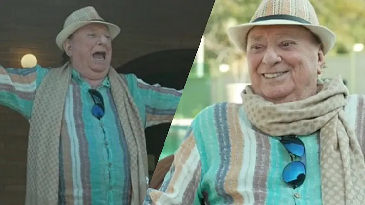 Raul Gil precisou ser internado após mal-estar. 