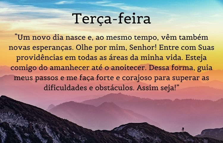 oração de bom dia sobre foto de nascer do sol
