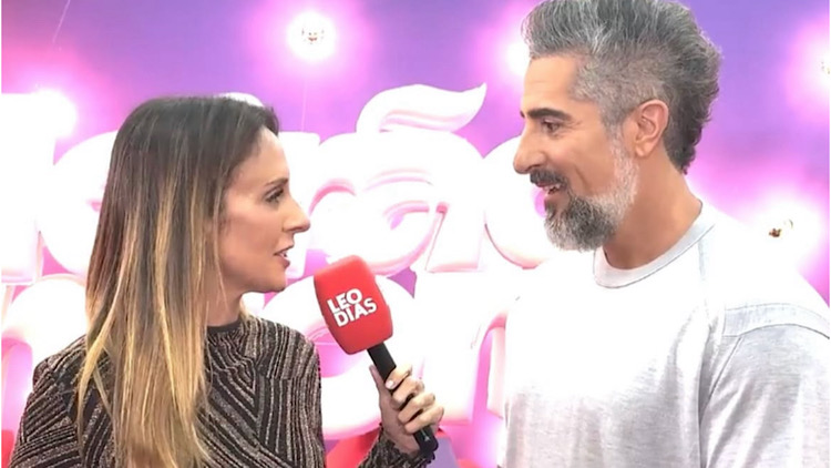 Monique Arruda entrevistou Marcos Mion para o Portal Leo Dias.