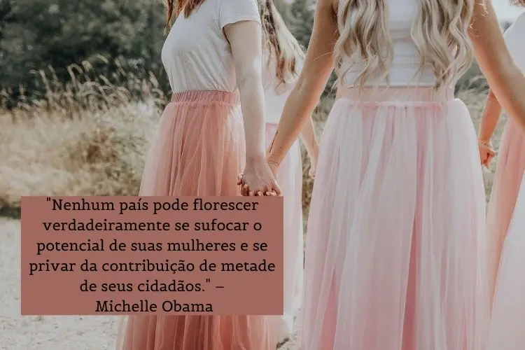 frase de mulheres empoderadas Michelle Obama