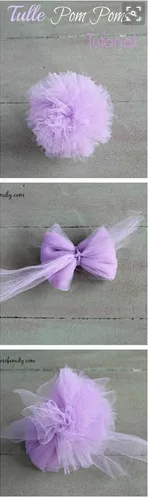 Pompom de tule