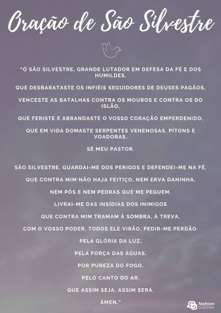 Oração de São Silvestre