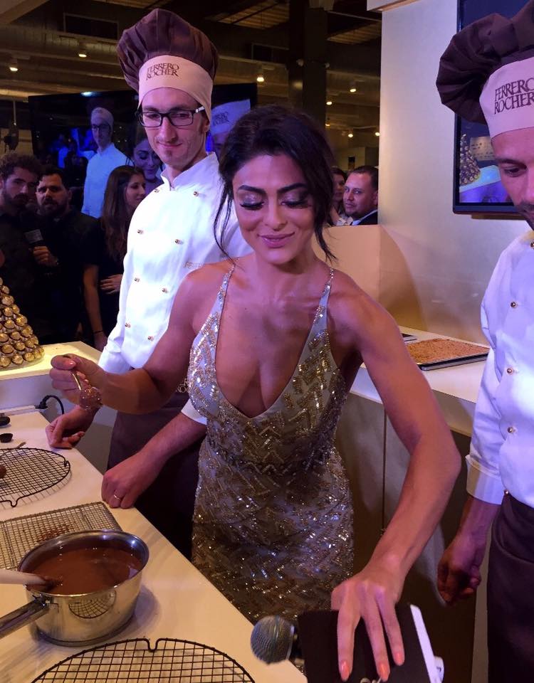 Juliana Paes e Ferrero Rocher