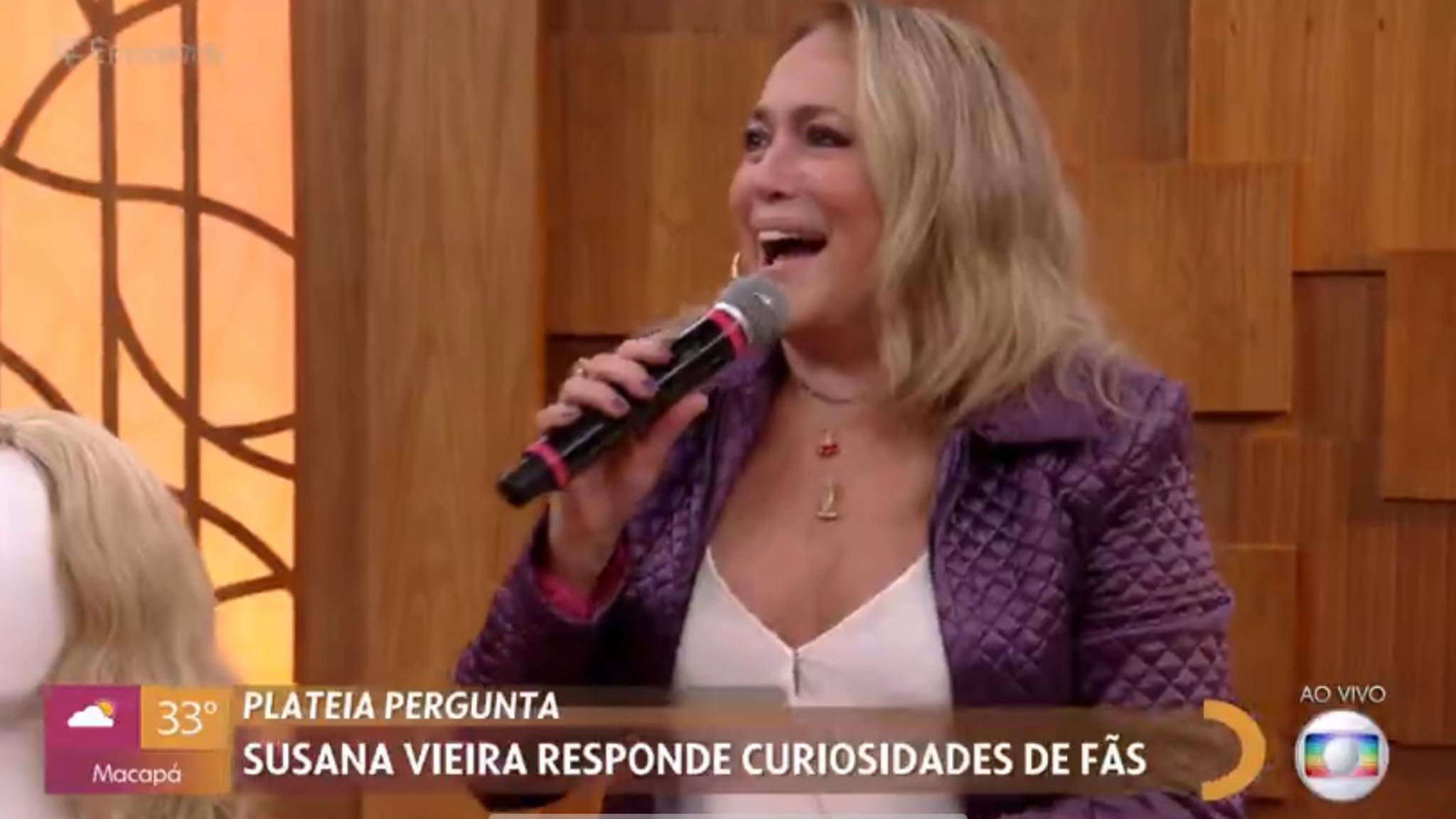 Susana Vieira, Encontro com Fátima, Globo