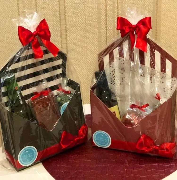 Cesta para pai que ama chocolate