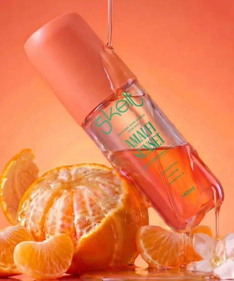 Lançamentos de beleza de julho de 2026: perfume para cabelo da Skelt